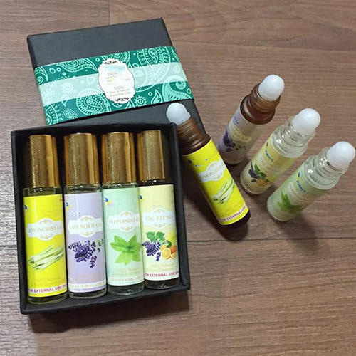 Aromatherapy 4 Bottle Gift Pack